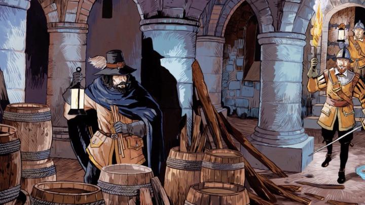 Tilfangetagelsen af Guy Fawkes (5. november 1605)